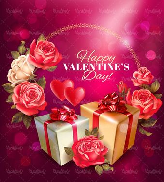 وکتور گل وکتور حاشیه گل وکتور قلب وکتور کادو