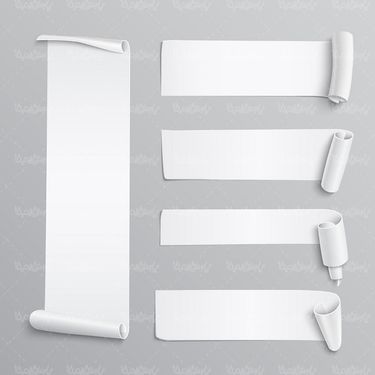 وکتور لیبل سفید  وکتور لیبل کاغذی