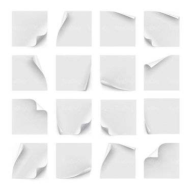 وکتور لیبل سفید  وکتور لیبل کاغذی