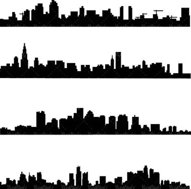 وکتور شهر وکتور ساختمان وکتور برج