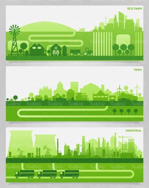 وکتور شهر وکتور شهرک وکتور مزرعه