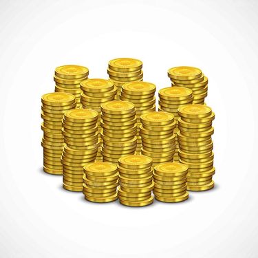 وکتور سکه طلا وکتور سکه دلار