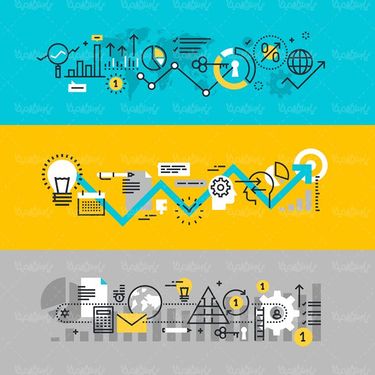وکتور ایده پردازی وکتور آموزش وکتور فرایند انجام کارها