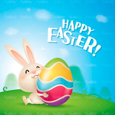 وکتور خرگوش وکتور تخم مرغ عید نوروز