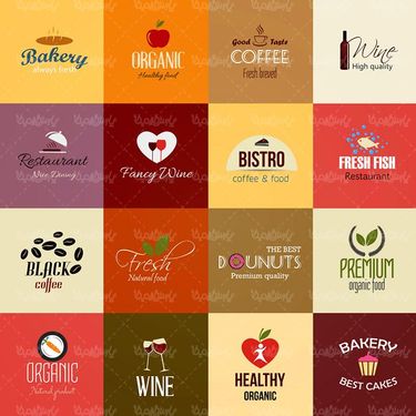 وکتور لوگو کافی شاپ وکتور فنجان قهوه