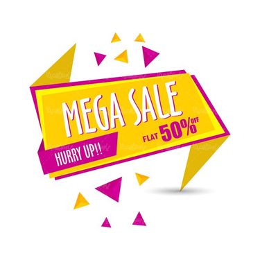 وکتور لیبل مثلثی وکتور فریم sale vector