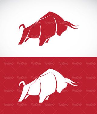 وکتور گاو نر وکتور گاو وحشی وکتور بوفالو