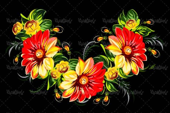 وکتور گل وکتور دسته گل وکتور گلفروشی