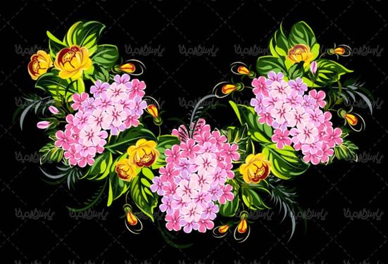 وکتور گل وکتور دسته گل وکتور گلفروشی