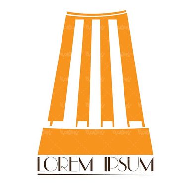 وکتور لوگو برج وکتور لوگو آسمان خراش