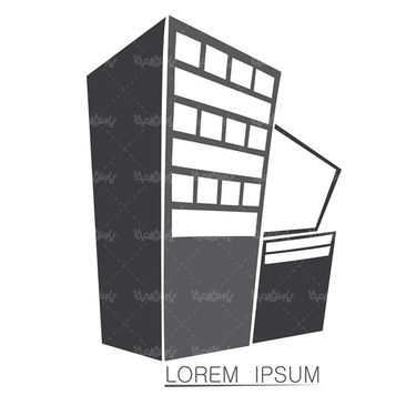 وکتور لوگو برج وکتور لوگو آسمان خراش