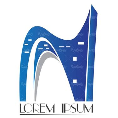 وکتور لوگو برج وکتور لوگو آسمان خراش