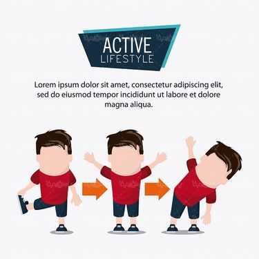 وکتور ورزش وکتور  پرورش اندام وکتور لیبل