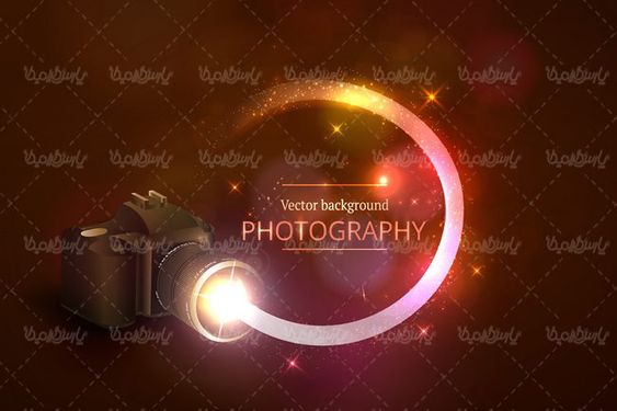 وکتور دوربین عکاسی وکتور دربین حرفه ای