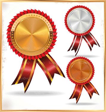 وکتور مدال قهرمانی وکتور مدال طلا