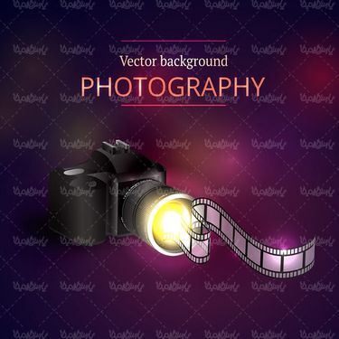 وکتور دوربین عکاسی وکتور دربین حرفه ای