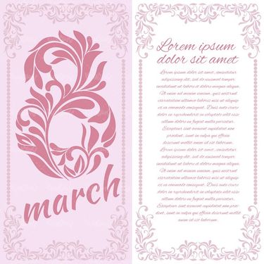 وکتور لوگو 8 مارس وکتور آرم هشت مارس