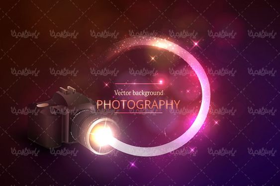 وکتور دوربین عکاسی وکتور دربین حرفه ای