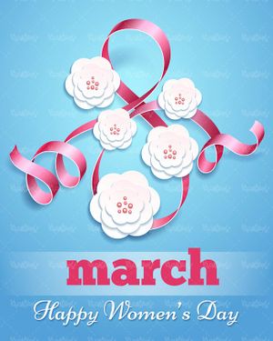 وکتور طرح روز مادر وکتور روبان