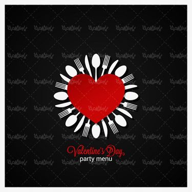 وکتور قاشق و چنگال وکتور  رستوران