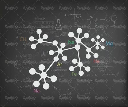 وکتور ساختار مولوکولی وکتور عناصر جدول تناوبی