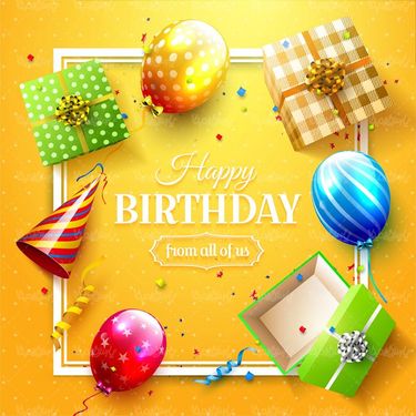 وکتور جعبه هدیه وکتور تولد وکتور شادی