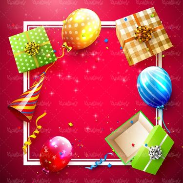 وکتور جعبه هدیه وکتور تولد وکتور شادی