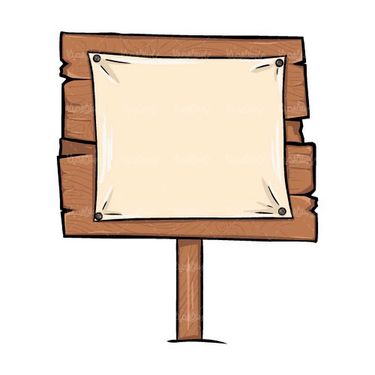 وکتور تابلو چوبی وکتور علامت راهنمای چوبی