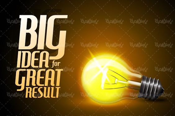 وکتور ایده وکتور ابتکار وکتور لامپ صد