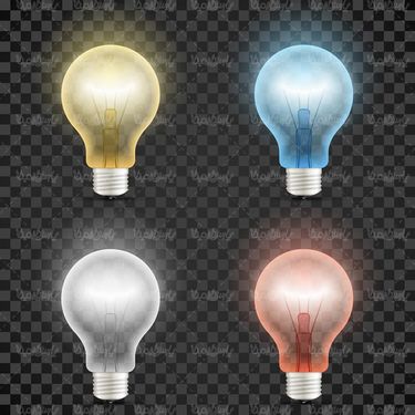 وکتور ایده وکتور ابتکار وکتور لامپ صد