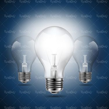 وکتور ایده وکتور ابتکار وکتور لامپ صد