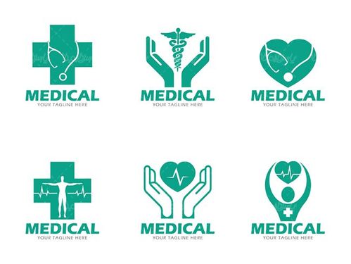 وکتور لوگو پزشکی وکتور لوگو قلب وکتور صلیب