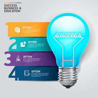 وکتور اینفوگرافی گرافیکی وکتور تحصیل