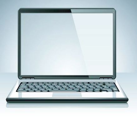 وکتور لپ تاپ وکتور خدمات کامپیوتری