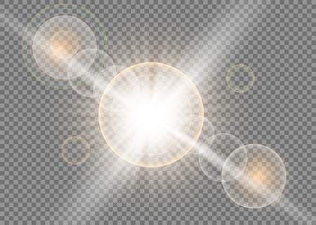 وکتور جلوه نور وکتور تابش نور وکتور ستاره