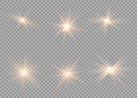 وکتور جلوه نور وکتور تابش نور وکتور ستاره