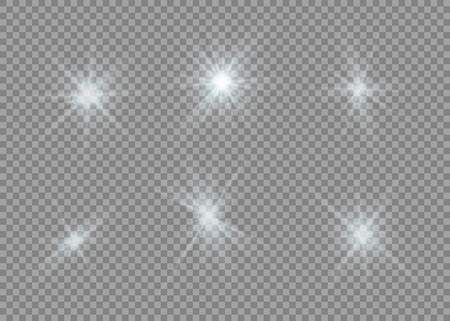 وکتور جلوه نور وکتور تابش نور وکتور ستاره