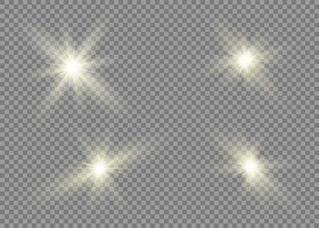 وکتور جلوه نور وکتور تابش نور وکتور ستاره