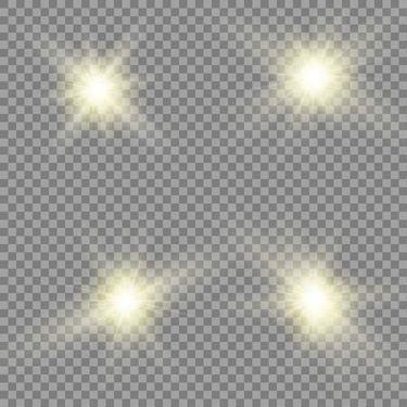 وکتور جلوه نور وکتور تابش نور وکتور ستاره