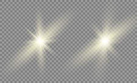 وکتور جلوه نور وکتور تابش نور وکتور ستاره