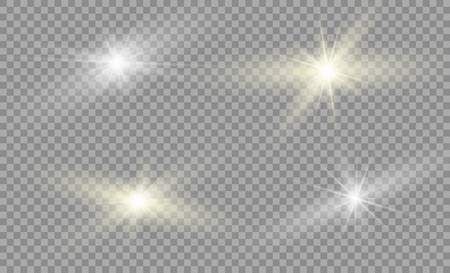 وکتور جلوه نور وکتور تابش نور وکتور ستاره