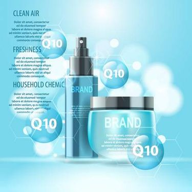 وکتور لوازم آرایشی وکتور اسپری بدن