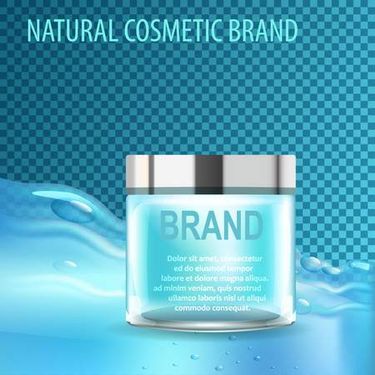 وکتور لوازم آرایش وکتور قوطی کرم