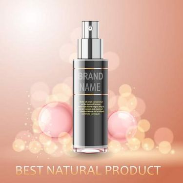 وکتور لوازم آرایش وکتور اسپری بدن