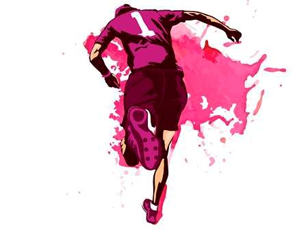 وکتور ورزشکار وکتور دونده وکتور اسپرت