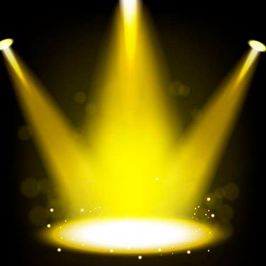 وکتور پرژکتور وکتور نور پردازی صحنه