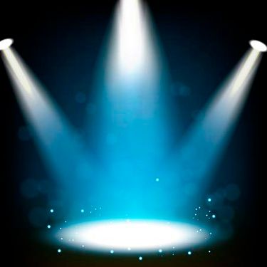 وکتور پرژکتور وکتور نور پردازی صحنه