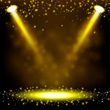 وکتور پرژکتور وکتور نور پردازی صحنه