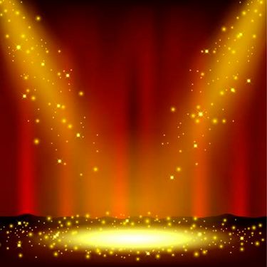 وکتور پرژکتور وکتور نور پردازی صحنه