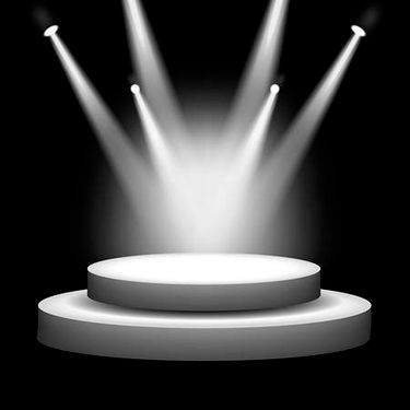 وکتور پرژکتور وکتور نور پردازی صحنه